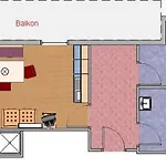 Daire 4 Elements Appartmenthaus Monarda Flachau