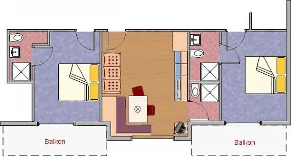 4 Elements Appartmenthaus Monarda Apartamento *